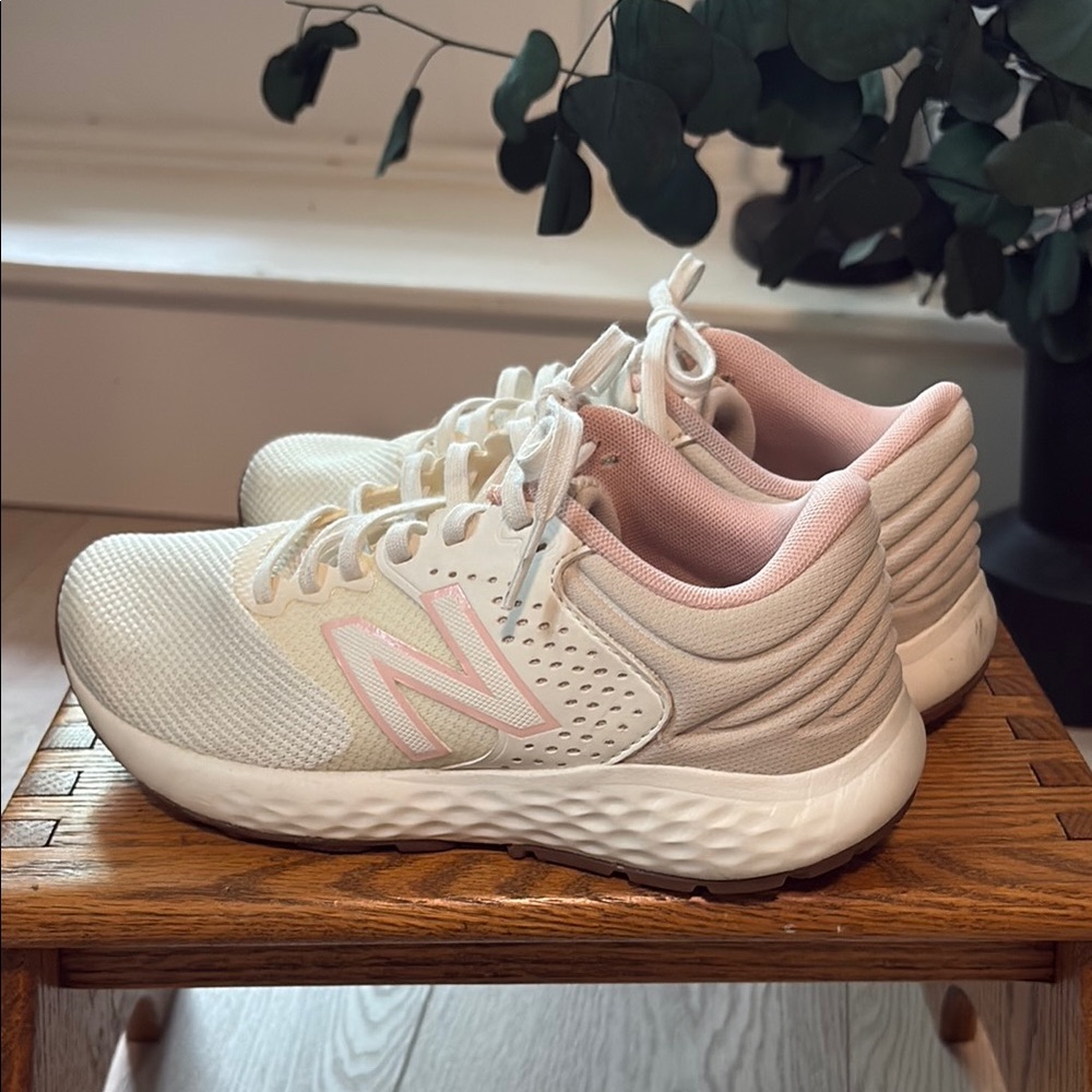 New Balance Women’s Fresh Foam 520 Pink & White Sneakers